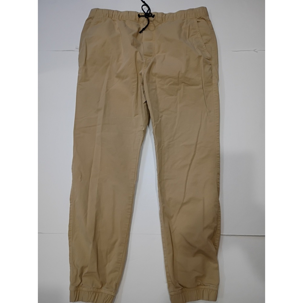 American Eagle Mens Jogger Pants M Beige Next Level Flex Stretch Tapered